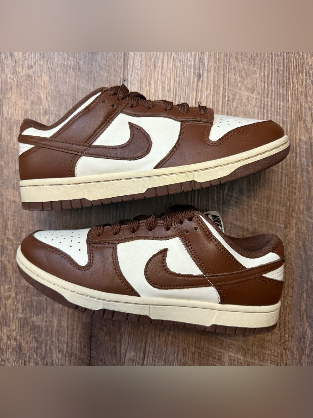Nike Dunk Low Cacao Wow White Brown Wmns Women’s Size 7.5 Sneakers Shoes